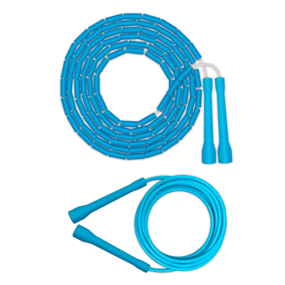 Aquamarine Beginner Bundle - Coach Chris | The Jump Rope Company
